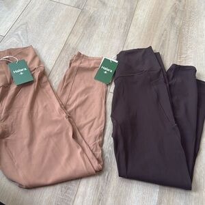Halara leggings 7/8 length 
Hazelnut 
Burro
Size M
New with tags